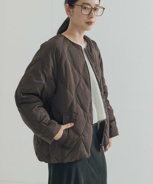 URBAN RESEARCH / アーバンリサーチ ダウンジャケット・ベスト | 『Sサイズ/WEB限定』コクーンキルティングダウン | 詳細8