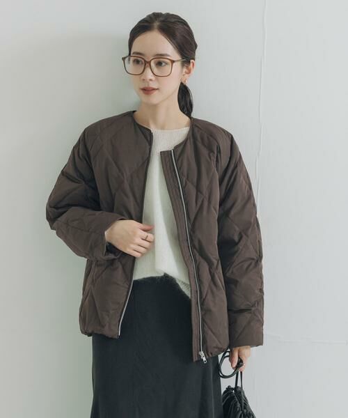 URBAN RESEARCH / アーバンリサーチ ダウンジャケット・ベスト | 『Sサイズ/WEB限定』コクーンキルティングダウン | 詳細9