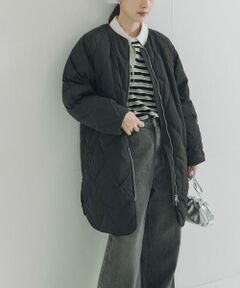 『WEB限定』コクーンキルティングロングダウン