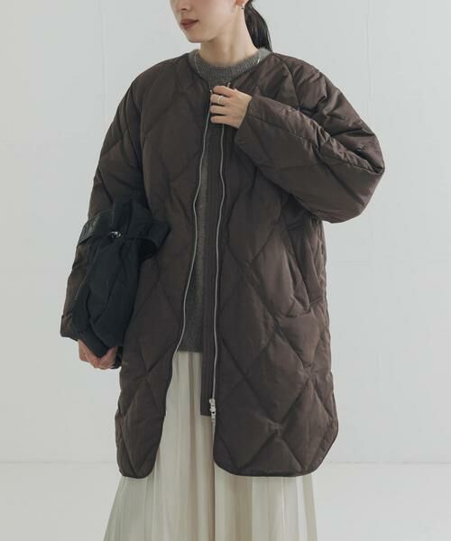 URBAN RESEARCH / アーバンリサーチ ダウンジャケット・ベスト | 『Sサイズ/WEB限定』コクーンキルティングロングダウン | 詳細2