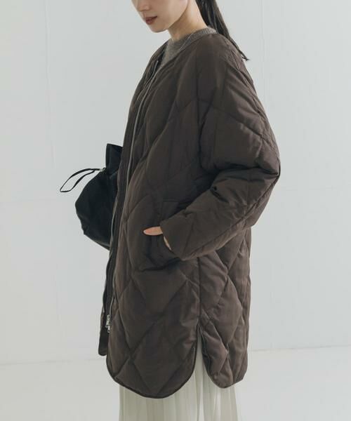 URBAN RESEARCH / アーバンリサーチ ダウンジャケット・ベスト | 『Sサイズ/WEB限定』コクーンキルティングロングダウン | 詳細3