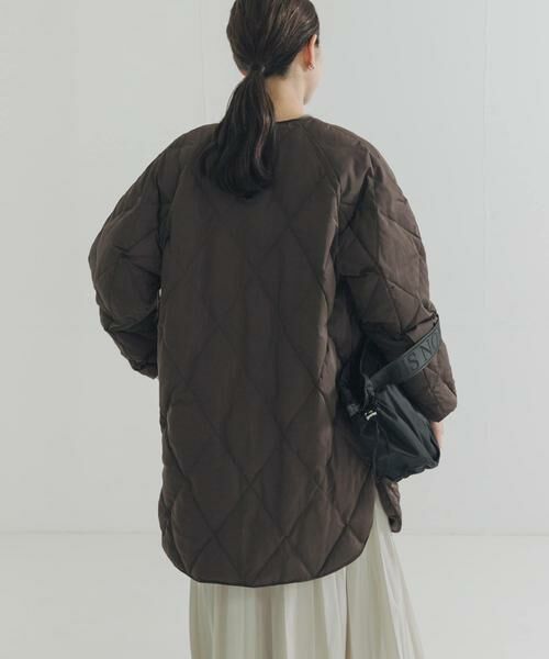 URBAN RESEARCH / アーバンリサーチ ダウンジャケット・ベスト | 『Sサイズ/WEB限定』コクーンキルティングロングダウン | 詳細4