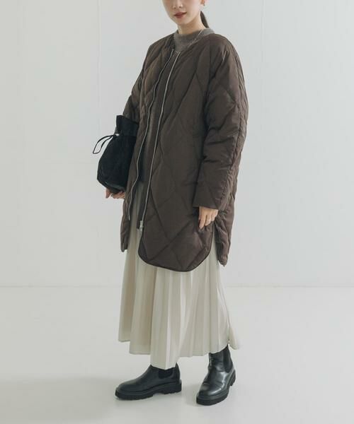 URBAN RESEARCH / アーバンリサーチ ダウンジャケット・ベスト | 『Sサイズ/WEB限定』コクーンキルティングロングダウン | 詳細6