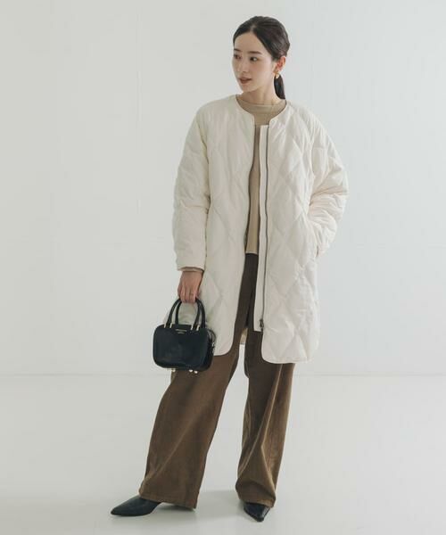 URBAN RESEARCH / アーバンリサーチ ダウンジャケット・ベスト | 『Sサイズ/WEB限定』コクーンキルティングロングダウン | 詳細27