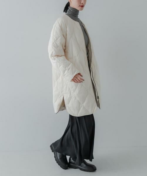 URBAN RESEARCH / アーバンリサーチ ダウンジャケット・ベスト | 『Sサイズ/WEB限定』コクーンキルティングロングダウン | 詳細18