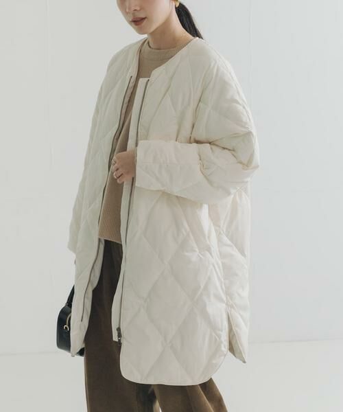 URBAN RESEARCH / アーバンリサーチ ダウンジャケット・ベスト | 『Sサイズ/WEB限定』コクーンキルティングロングダウン | 詳細21