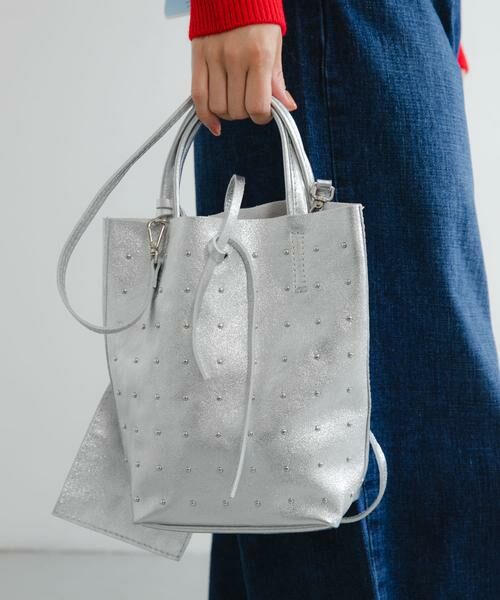 URBAN RESEARCH / アーバンリサーチ トートバッグ | スタッズミニトートバッグ | 詳細12