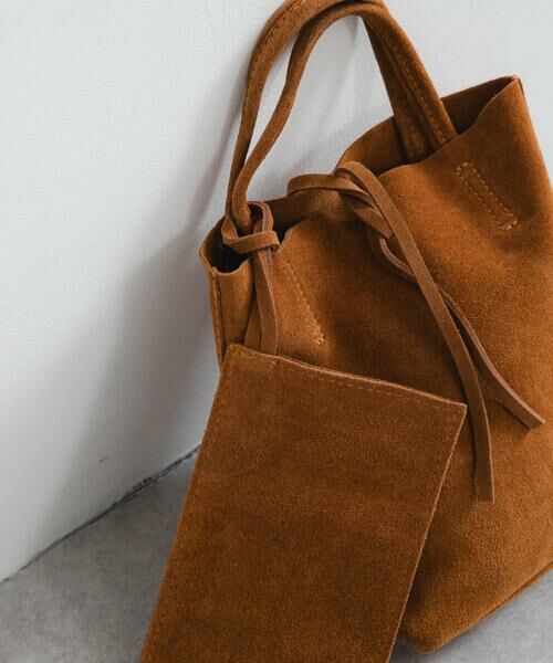 URBAN RESEARCH / アーバンリサーチ トートバッグ | スエードミニトートバッグ | 詳細1