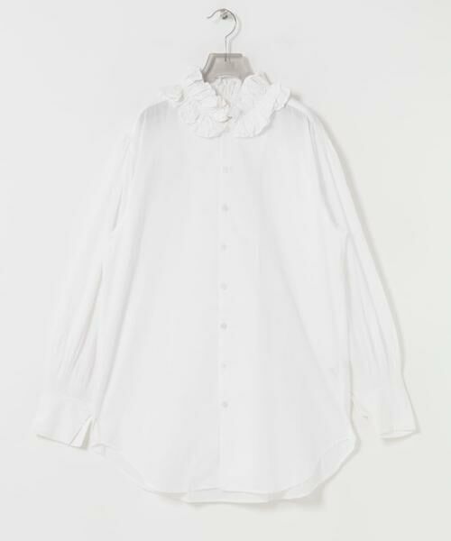 URBAN RESEARCH / アーバンリサーチ シャツ・ブラウス | crinkle crinkle crinkle　cotton frill coller shirts | 詳細7