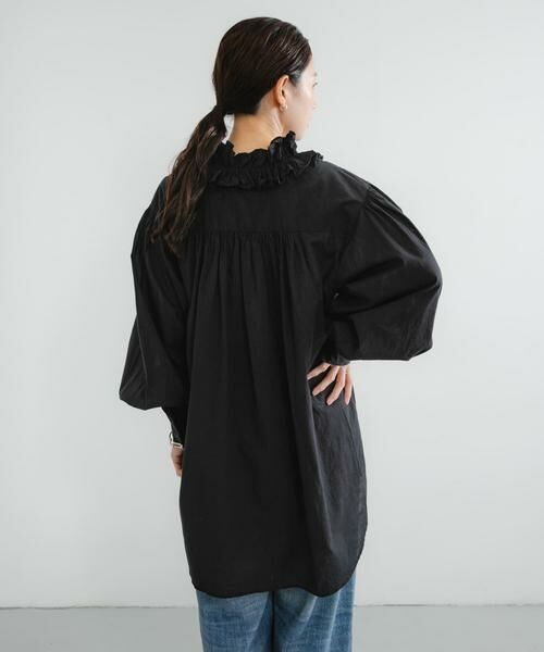 URBAN RESEARCH / アーバンリサーチ シャツ・ブラウス | crinkle crinkle crinkle　cotton frill coller shirts | 詳細13