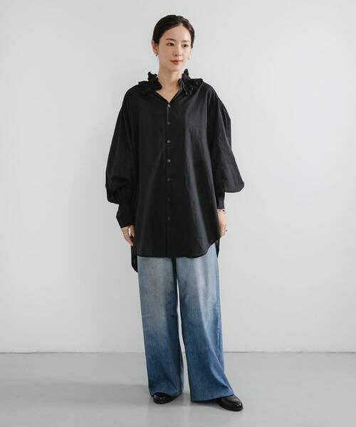 URBAN RESEARCH / アーバンリサーチ シャツ・ブラウス | crinkle crinkle crinkle　cotton frill coller shirts | 詳細14