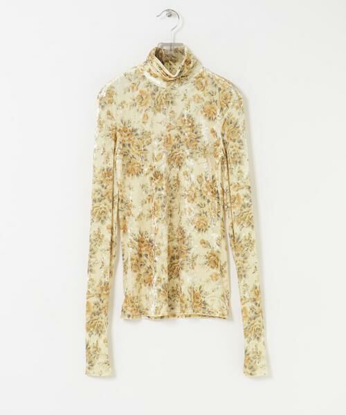 URBAN RESEARCH / アーバンリサーチ Tシャツ | GANNI　Printed Velour Jersey | 詳細1