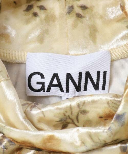 URBAN RESEARCH / アーバンリサーチ Tシャツ | GANNI　Printed Velour Jersey | 詳細5