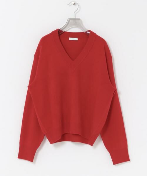 URBAN RESEARCH / アーバンリサーチ ニット・セーター | ATON　MERINO COLLEGE SWEATER | 詳細1