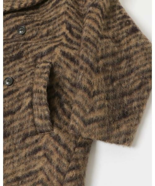 URBAN RESEARCH / アーバンリサーチ ピーコート | TICCA　ウールゼブラシャギーピーコート | 詳細2