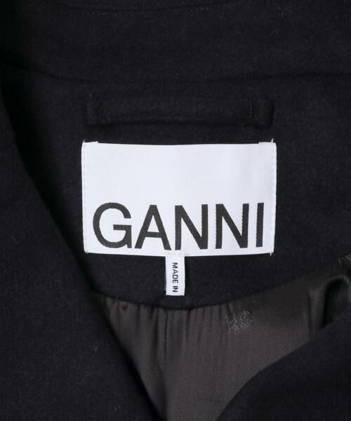 URBAN RESEARCH / アーバンリサーチ ピーコート | GANNI　Peacoat Wool Midi Coat | 詳細11
