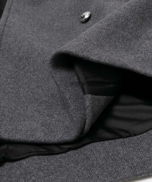 URBAN RESEARCH / アーバンリサーチ ピーコート | GANNI　Peacoat Wool Midi Coat | 詳細5