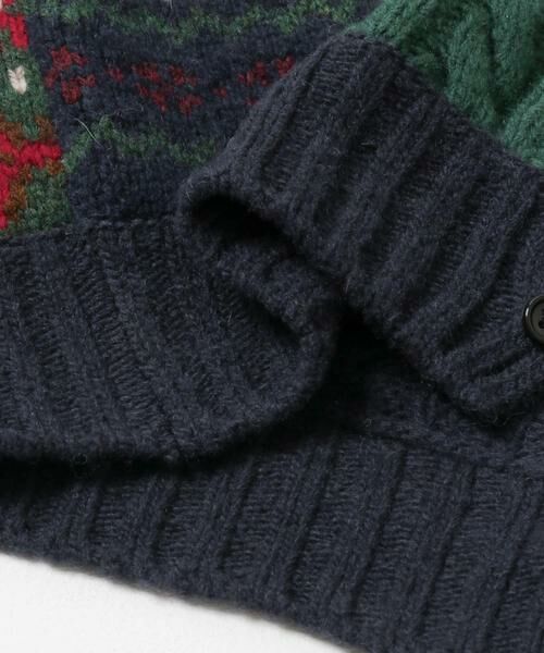 URBAN RESEARCH / アーバンリサーチ ニット・セーター | CURRENTAGE　PATCHWORK HAND KNIT | 詳細5