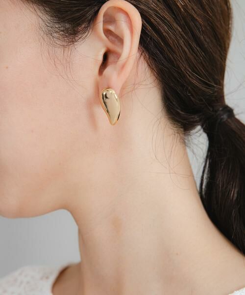 URBAN RESEARCH / アーバンリサーチ ピアス・イヤリング | PHILIPPE AUDIBERT　Gail earrings gold | 詳細1