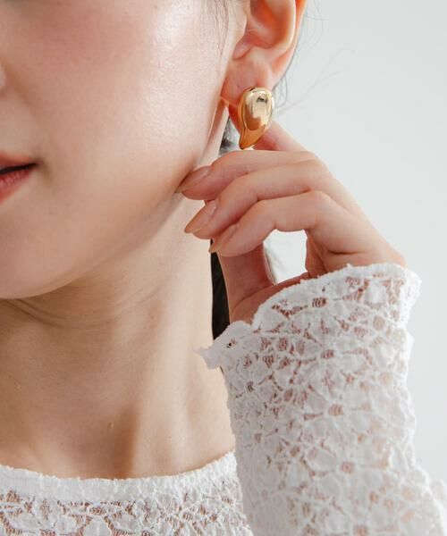 URBAN RESEARCH / アーバンリサーチ ピアス・イヤリング | PHILIPPE AUDIBERT　Gail earrings gold | 詳細2