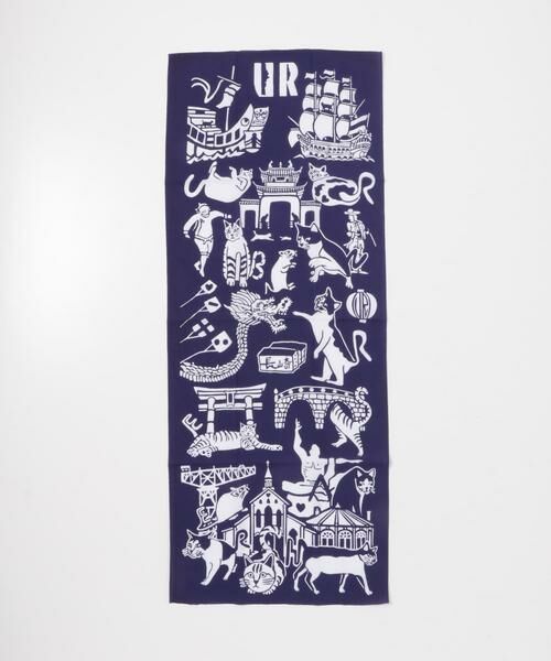 URBAN RESEARCH / アーバンリサーチ その他雑貨 | たてまつる　長崎のURおまがり猫 本染紺 | 詳細2