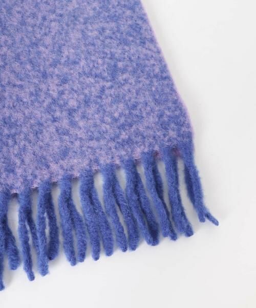 URBAN RESEARCH / アーバンリサーチ マフラー・ショール・スヌード・ストール | THE INOUE BROTHERS　Two Colour Woolly Scarf | 詳細6