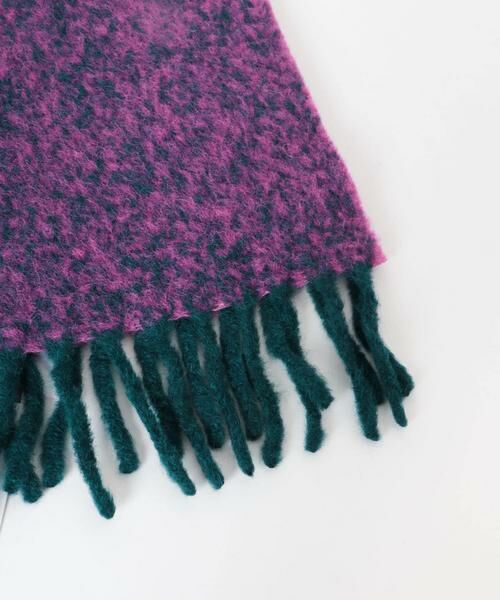 URBAN RESEARCH / アーバンリサーチ マフラー・ショール・スヌード・ストール | THE INOUE BROTHERS　Two Colour Woolly Scarf | 詳細8