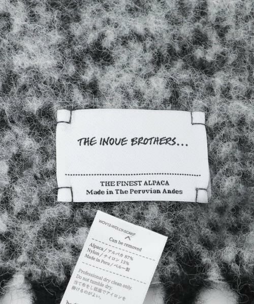 URBAN RESEARCH / アーバンリサーチ マフラー・ショール・スヌード・ストール | THE INOUE BROTHERS　Two Colour Woolly Scarf | 詳細12