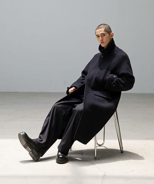 URBAN RESEARCH / アーバンリサーチ その他アウター | ANOTHER OFFICE Voyager Bold Balmacaan Coat | 詳細3