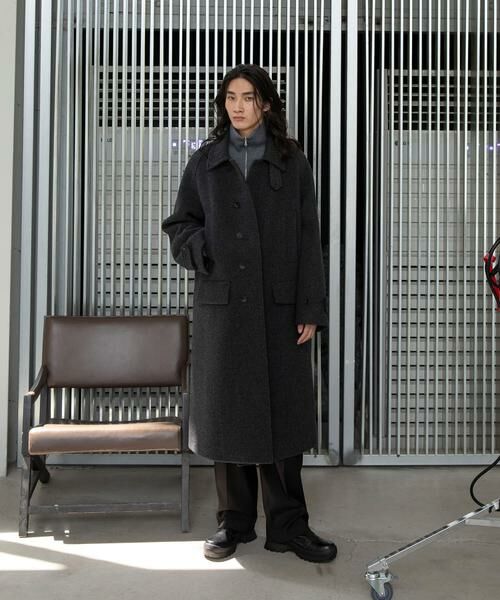 URBAN RESEARCH / アーバンリサーチ その他アウター | ANOTHER OFFICE Voyager Bold Balmacaan Coat | 詳細18