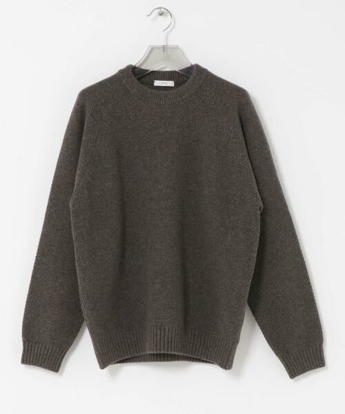 URBAN RESEARCH / アーバンリサーチ ニット・セーター | ATON　LAMBS WOOL C/N SWEATER | 詳細1