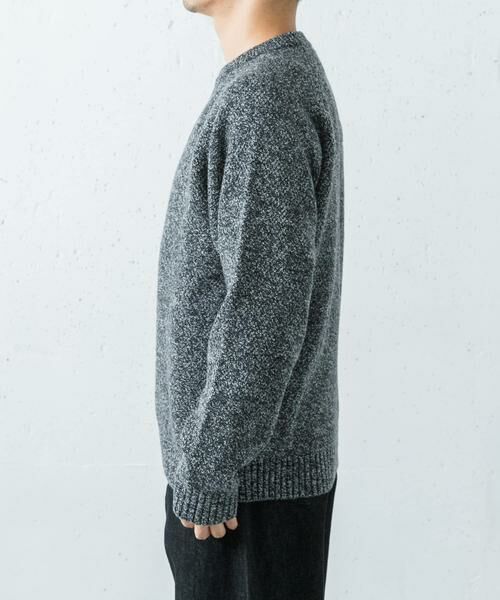 URBAN RESEARCH / アーバンリサーチ ニット・セーター | ATON　LAMBS WOOL C/N SWEATER | 詳細8