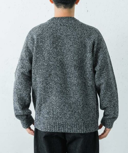 URBAN RESEARCH / アーバンリサーチ ニット・セーター | ATON　LAMBS WOOL C/N SWEATER | 詳細9