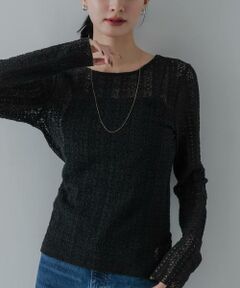 URBAN RESEARCH / アーバンリサーチ Tシャツ | ストレッチレース2WAYトップス