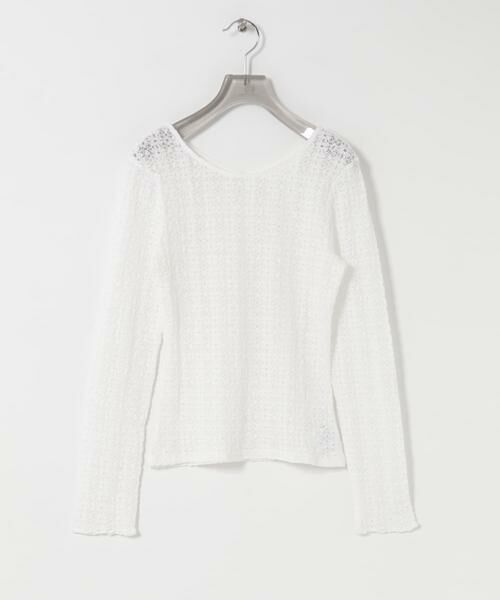 URBAN RESEARCH / アーバンリサーチ Tシャツ | ストレッチレース2WAYトップス | 詳細10