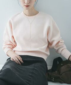 URBAN RESEARCH / アーバンリサーチ ニット・セーター | ダブルフェイスクルーネックニット