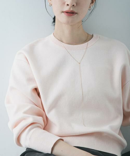 URBAN RESEARCH / アーバンリサーチ ニット・セーター | ダブルフェイスクルーネックニット | 詳細12