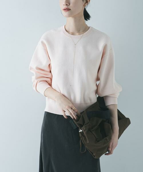 URBAN RESEARCH / アーバンリサーチ ニット・セーター | ダブルフェイスクルーネックニット | 詳細14