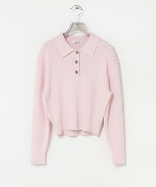 URBAN RESEARCH / アーバンリサーチ ニット・セーター | コットンシルクポロ衿ニット | 詳細17