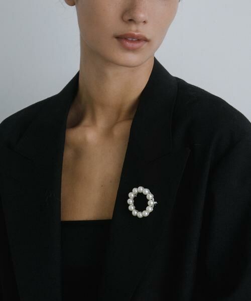 URBAN RESEARCH / アーバンリサーチ ブローチ・コサージュ | decor『デコール』　Broach maru pearl | 詳細1
