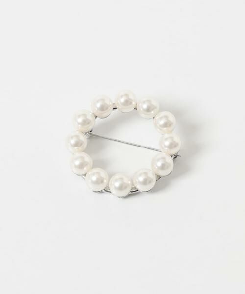 URBAN RESEARCH / アーバンリサーチ ブローチ・コサージュ | decor『デコール』　Broach maru pearl | 詳細4
