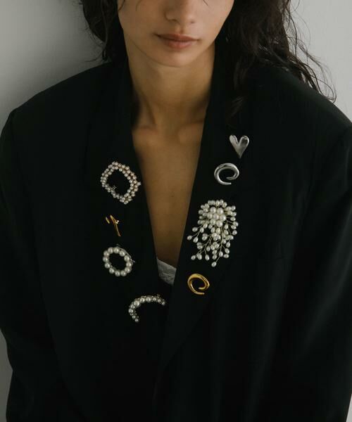 URBAN RESEARCH / アーバンリサーチ ブローチ・コサージュ | decor『デコール』　Broach shikaku pearl | 詳細2