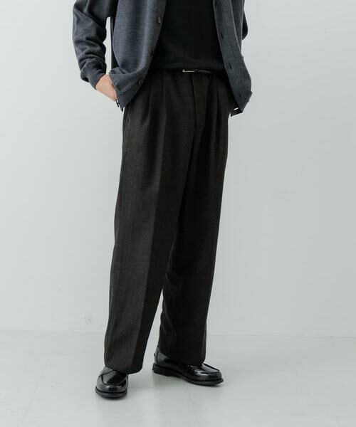 URBAN RESEARCH / アーバンリサーチ その他パンツ | ヘリンボーンワイドスラックス | 詳細2