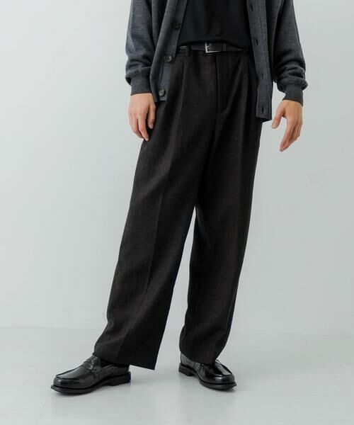 URBAN RESEARCH / アーバンリサーチ その他パンツ | ヘリンボーンワイドスラックス | 詳細3