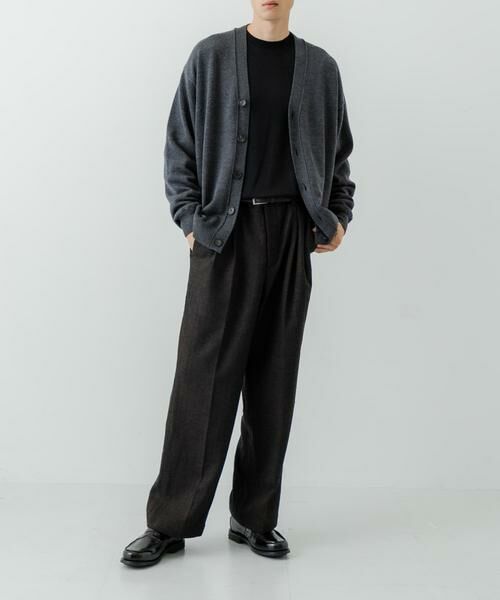 URBAN RESEARCH / アーバンリサーチ その他パンツ | ヘリンボーンワイドスラックス | 詳細5