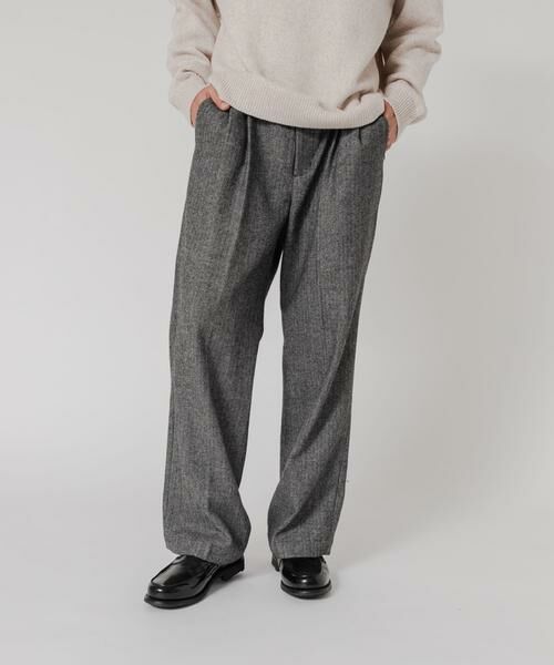URBAN RESEARCH / アーバンリサーチ その他パンツ | ヘリンボーンワイドスラックス | 詳細8