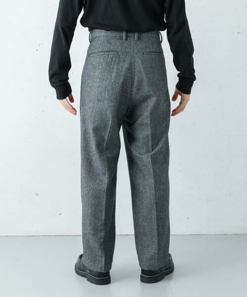 URBAN RESEARCH / アーバンリサーチ その他パンツ | ヘリンボーンワイドスラックス | 詳細17