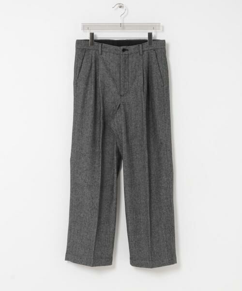 URBAN RESEARCH / アーバンリサーチ その他パンツ | ヘリンボーンワイドスラックス | 詳細18