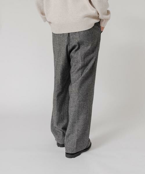 URBAN RESEARCH / アーバンリサーチ その他パンツ | ヘリンボーンワイドスラックス | 詳細10