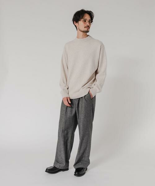 URBAN RESEARCH / アーバンリサーチ その他パンツ | ヘリンボーンワイドスラックス | 詳細11